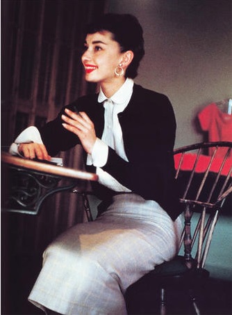 audrey hepburn shirt dress